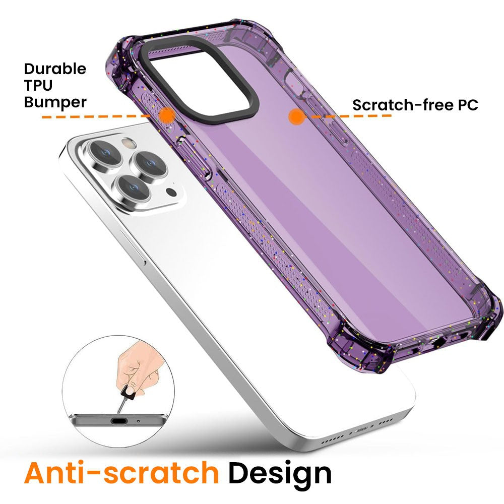 Bounce Impact Clear Shockproof Cover Case for iPhone 15 Plus