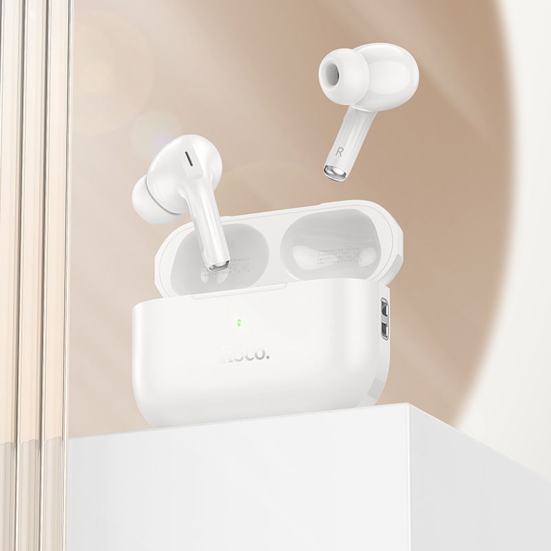 EW56 Plus Active Noise Cancelling Wireless Earphones - White