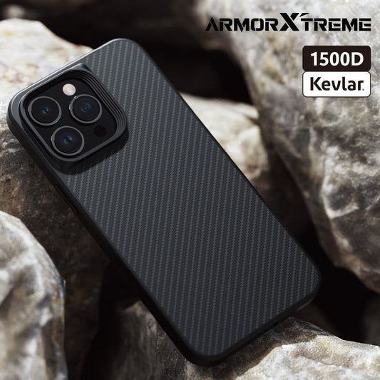 Armour Xtreme Soft TPU 1500D Kevlar Magnetic Case for iPhone 15