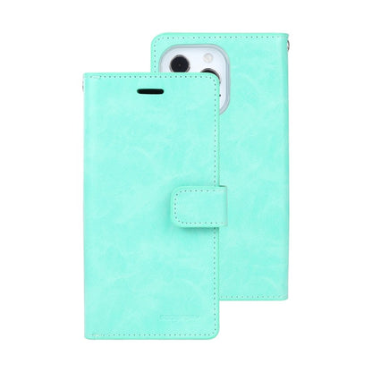 Mansoor Diary Cover Case for iPhone 15