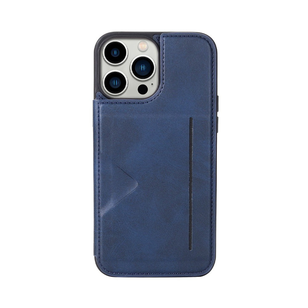 Back Flip Leather Wallet Shockproof Cover Case for iPhone 15 Pro