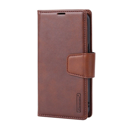 2 in 1 Detachable Magnetic Flip Leather Wallet Cover Case for iPhone 15