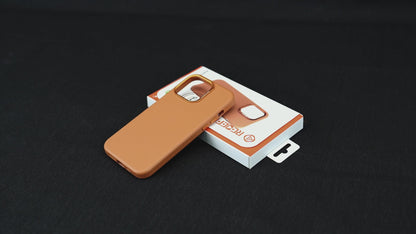 MASTERCRAFT Re-Pro Polyurethane Leather Magsafe Case for iPhone 15 Pro Max