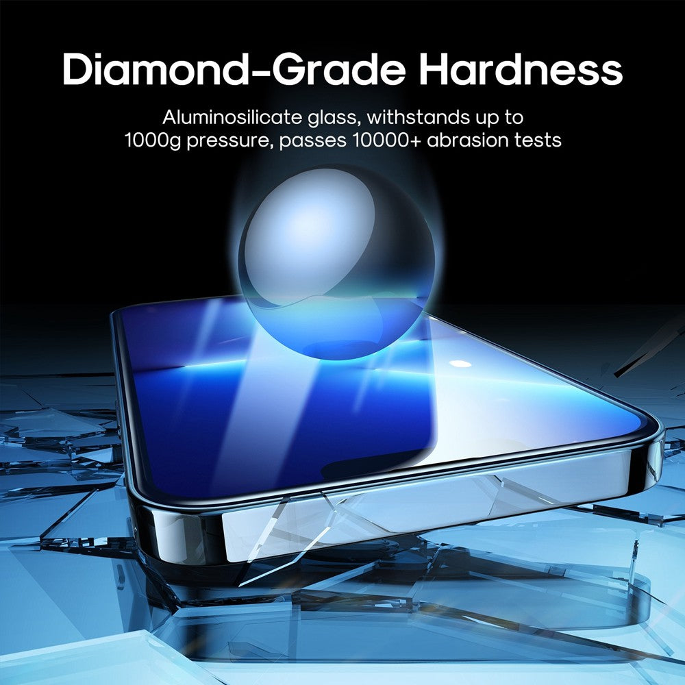Full Coverage Tempered Glass Screen Protector For iPhone 15