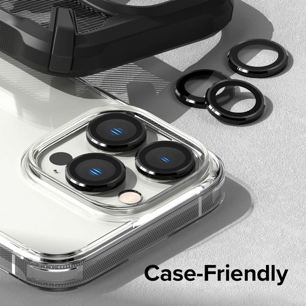 Aluminum Alloy Camera Lens Protector for iPhone 15 Pro / 15 Pro Max (Set of 3)